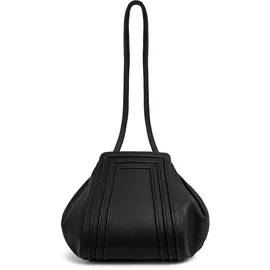 Gretchen Schultertasche Leder Black