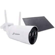 Stabo Solar Outdoorcam HD 110° Schwarz