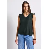 STREET ONE V-Neck Top grün 36