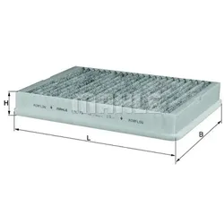 Mahle Filter, Innenraumluft [Hersteller-Nr. LAK79] für Volvo