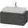 Duravit L-Cube 92x54,7cm, graph ma, f Konsole, 1 Auszug