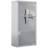 Fine Life Pro Medizinschrank Abschließbarer Medikamentenschrank Edelstahl