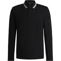 BOSS GREEN Poloshirt »Plisy«, mit Polokragen BOSS GREEN Charcoal015