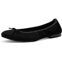 TAMARIS Ballerina Damen Elegant schwarz,EU 38