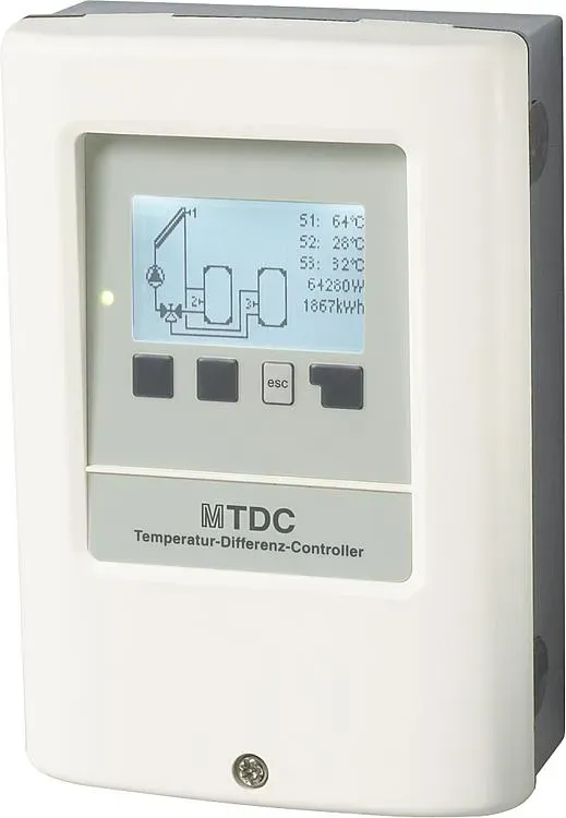 Sorel MTDC V5 Differenztemperaturregelung ohne Sensor + Datenlogger