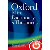Oxford University Press Oxford Mini Dictionary and Thesaurus: