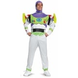 Disguise Disney Offizielles Buzz Lightyear Kostüm Erwachsene, Toy Story Kostüm , XL ,Mehrfarbig