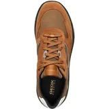 GEOX U Spherica Actif X1 Sneaker, Ochre/Cognac, 42