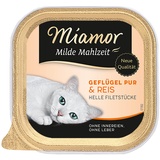 Miamor Milde Mahlzeit Geflügel & Reis 24 x 100 g