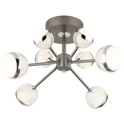 Deckenlampe Deckenleuchte Wohnzimmerlampe dimmbar Fernbedienung LED Tageslicht