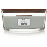 Woodwick Kerze, Lavender | Cedar, Ellipse mit knisterndem Docht, bis zu 50 Std Brenndauer