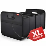 Achilles Auto Kofferraum Organizer XL – Kofferraumtasche XL mit viel Stauraum – Geräumige & Pflegeleichte Faltbox – Auto Zubehör Innenraum Organizer – Stabiler Boden & Tragegriff – Schwarz