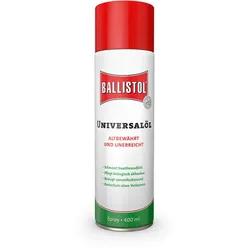 Ballistol 21810, Metall, Kunststoff, Kautschuk, 400 ml, Aerosol-Spray, Grün, Rot