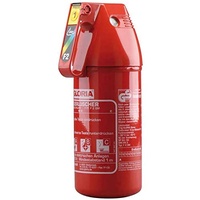 Feuerlöscher (Wirksamkeit: 13-89B-C) | 2 kg Feuerlöscher. von ABC Pulver | Modell: F2GM | Gloria Brand Multi-Anwendung, für Autos, Boote, Wohnwagen, Häuser, Geschäftsräume und vieles mehr.