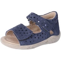 PEPINO Ricosta Mädchen Sandalen Taya,Kinderschuhe,WMS:Mittel,Kids,Kinderschuhe,Sommerschuhe,Freizeitschuhe,Strandschuhe,Nautic (170),24 EU - 24 EU