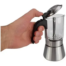 MILU Espressokocher 4 Tassen 12.5x18x9 cm