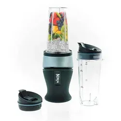 NINJA® QB3001EUS Smoothie-Maker schwarz/silber 700 W