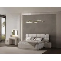 JVmoebel Elegantes Schlafzimmermöbel-Set mit Bett und Schminktisch, stilvoll