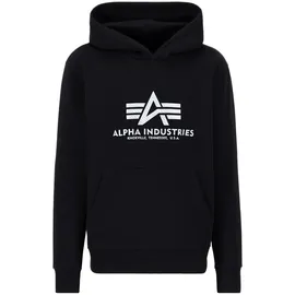 Alpha Industries Basic Carbon Kapuzenpullover Black / Silver XL