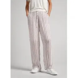 Pepe Jeans für Damen. PL211646 Gabina Pyjamahose weiß (S), Heimtextilien, Viskose