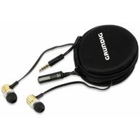 Grundig In-Ear Headset mit Flachkabel 86353, gold/schwarz