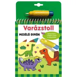 Pixie-Zauber - Malbuch mit Dinosauriern