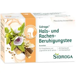 Sidroga Hals- und Rachen-Beruhigungstee Filterbeutel 20X1.75 g Tee