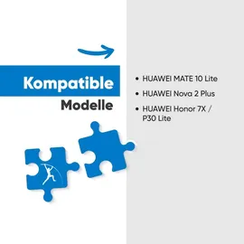 Woyax Wunderbatterie Akku für Huawei Mate 10 Lite, Reale Kapazität und Super Qualität Ersatzakku/Nova 2 Plus/Honor 7X / P30 Lite / HB356687ECW