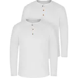 Normani Langarmshirt blau/weiß L