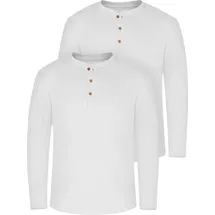 Normani Langarmshirt blau/weiß L