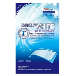 Lovely Smile WHITE-STRIPS Bleaching Stripes Zahnaufhellung-Streifen