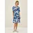 Cecil Sommerkleid Blau grafisch XXL