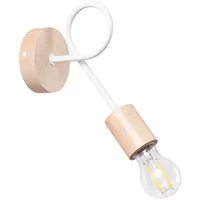 Sollux Lighting Wandlampe Ember Weiß