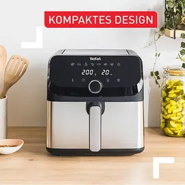 Tefal Easy Fry Mega EY855D10 Schwarz/Edelstahl