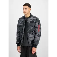Alpha Industries Ma-1 Camo Bomberjacke Black Camo 2XL