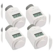 IOIO HT 2000 Elektronisches Heizkörperthermostat 4 Stück programmierbar