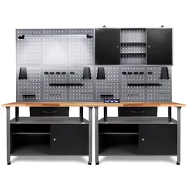 Ondis24 Werkstatt-Set »Klaus«, anthrazit, Metall - grau