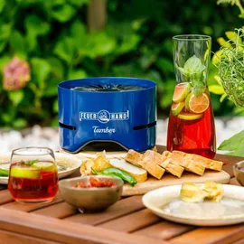 Feuerhand Tischgrill Tamber cobalt blue