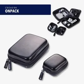 Troika ONPACK Personal Organizer Kunststoff, Samt Schwarz