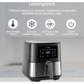 Klamer Heißluftfritteuse XL