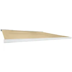 HOME DELUXE Vollkassettenmarkise ELOS - Farbe: Sandfarben, Größe: 350 x 250 cm