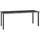 vidaXL Garten-Esstisch Grau 180x70x73 cm Poly Rattan
