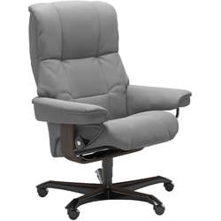 STRESSLESS Bürostuhl Mayfair Office Leder Grau Batick Wild Dove