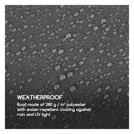 Blumfeldt Pantheon RemoteShade Ambient 3 x 3 m Dunkelgrau