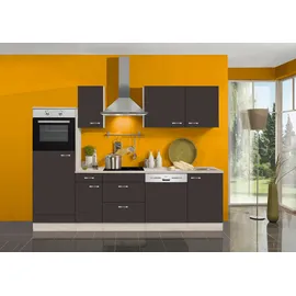 OPTIFIT Küchenzeile Faro 270 cm grau