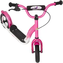 tretroller-laden Classic Edition 10" pink/weiß