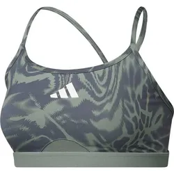 ADIDAS Damen BH Aeroreact Training Light Support, SILGRN, L/CD