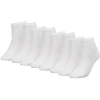 Tommy Hilfiger Damen Casual Short Socken 8er Pack, Größe:39-42;Farbe:White (300) - 39-42
