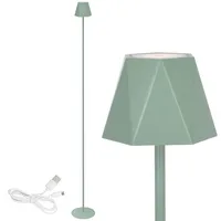 Clauss LED-Stehleuchte mit Akku via USB aufladbar, kabellos, mit