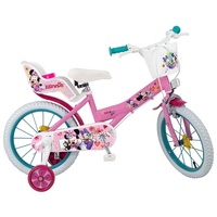 14 Zoll Kinder Mädchen Fahrrad Rad Bike MINNIE Mouse Maus Toimsa 613